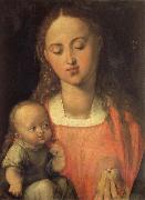 Albrecht Durer The Madonna with the pear oil